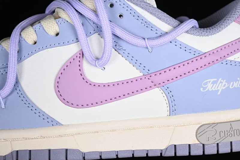 All Categories Nk SB Dunk Series Nk SB Dunk Low Low-top sneakers Nk Dunk Low "RISK" Fantasy French Tulip Love Buckle SB strap low-top casual sneakers DD1503-500